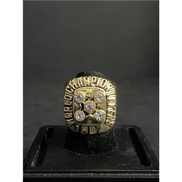 LOS ANGELES LAKERS 1987 "JOHNSON" CHAMPIONSHIP REPLICA RING