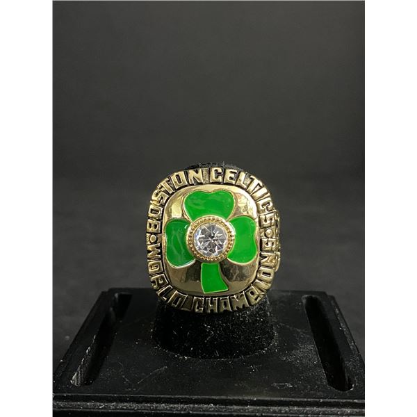 BOSTON CELTICS N.B.A 1984 "BIRD" CHAMPIONSHIP REPLICA RING