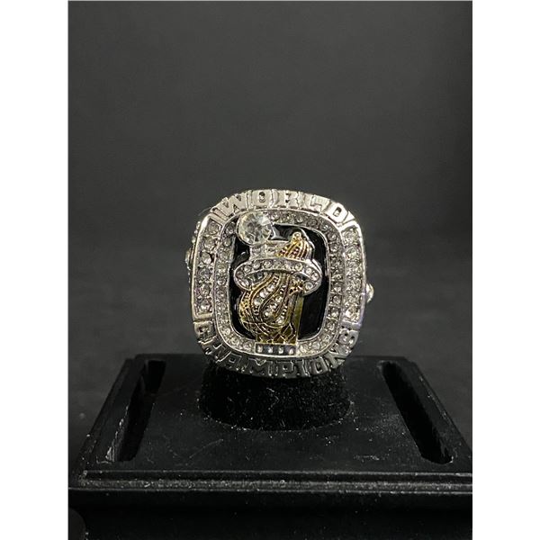 MIAMI HEAT  N.B.A 2012 "JAMES" CHAMPIONSHIP REPLICA RING