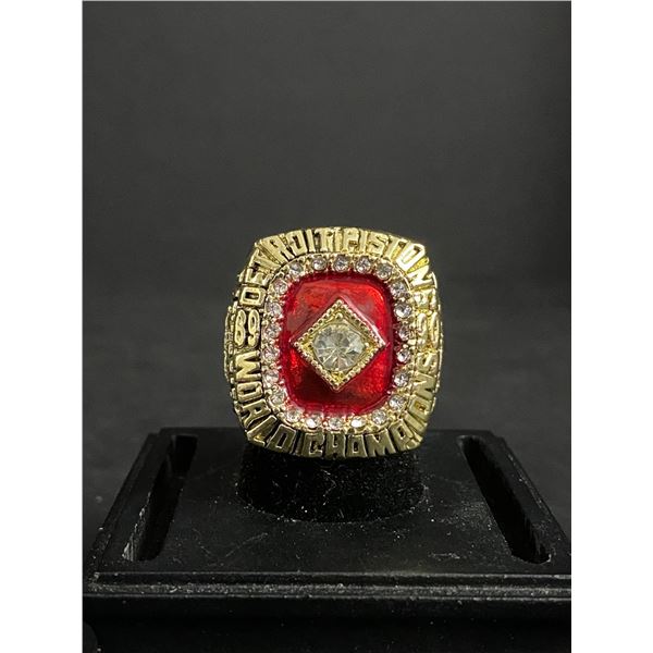 DETROIT PISTONS N.B.A 1990 "THOMAS" CHAMPIONSHIP REPLICA RING