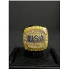 Image 1 : U.S.A BASKETBALL OLYMPIC CHAMPIONS RIO 2016 "IRVING" CHAMPIONSHIP REPLICA RING