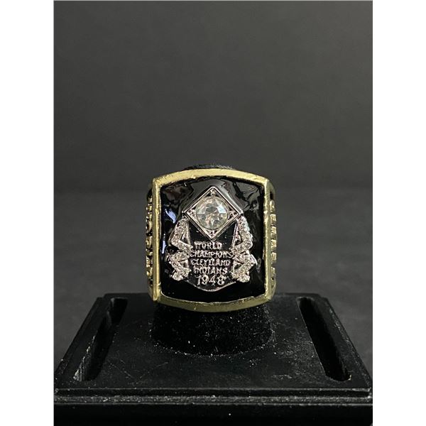 CLEVELAND INDIANS M.L.B 1948 "FELLER" CHAMPIONSHIP REPLICA RING