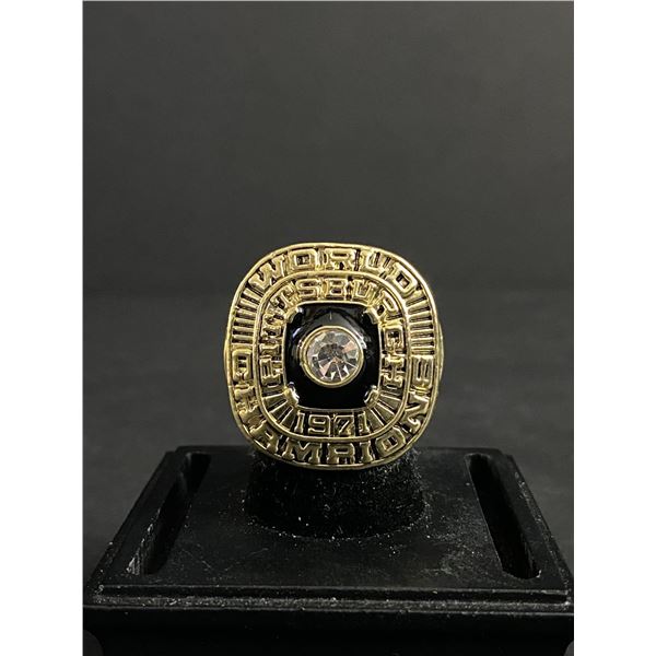 PITTSBURGH PIRATES M.L.B 1971 "CLEMENTE" CHAMPIONSHIP REPLICA RING