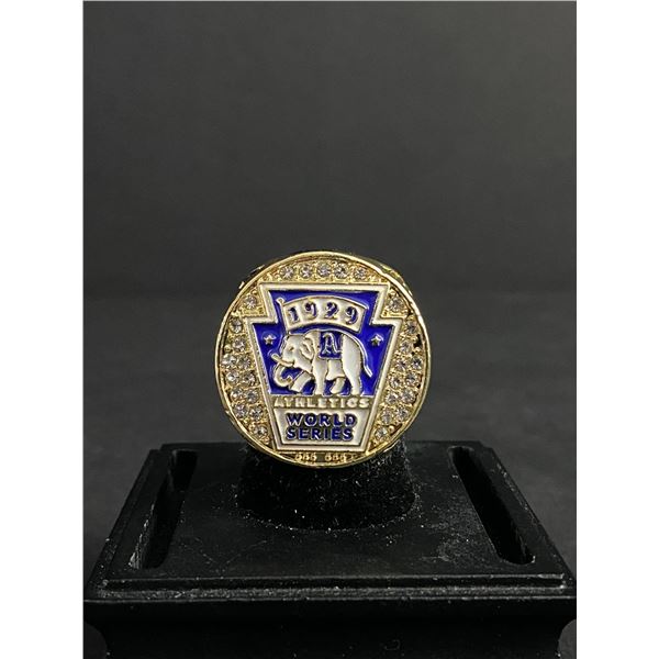 PHILADELPHIA ATHLETICS M.L.B 1929 "LEFTY GROVE" CHAMPIONSHIP REPLICA RING