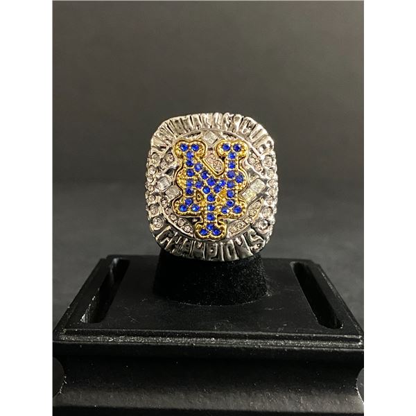 NEW YORK METS M.L.B 2015 "WRIGHT" CHAMPIONSHIP REPLICA RING