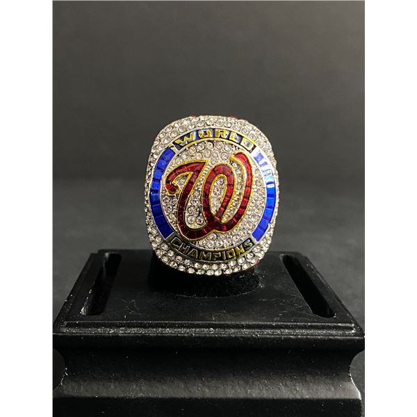 WASHINGTON NATIONALS M.L.B 2019 "STRASBURG" CHAMPIONSHIP REPLICA RING