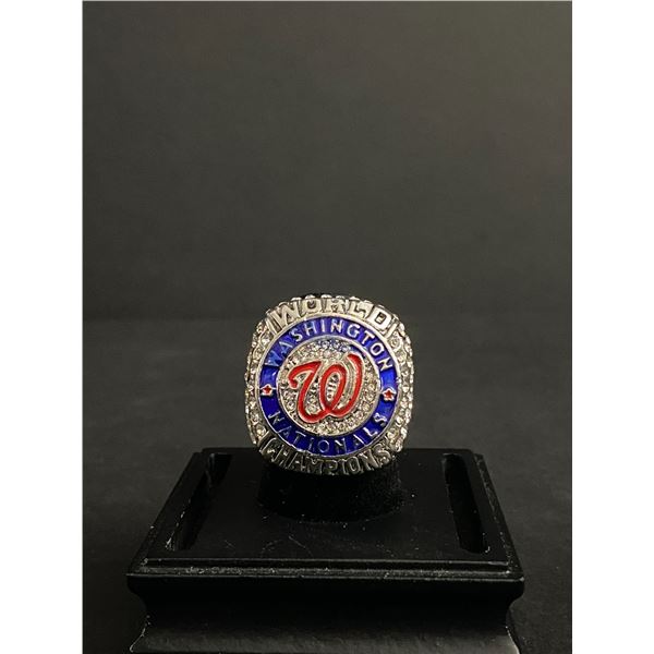 WASHINGTON NATIONALS M.L.B 2019 "STRASBURG" CHAMPIONSHIP REPLICA RING