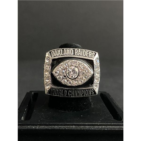 OAKLAND RAIDERS N.F.L 1976 "STABLER" CHAMPIONSHIP REPLICA RING