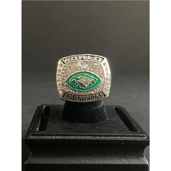 PHILADELPHIA EAGLES N.F.L 2017 "FOLES" CHAMPIONSHIP REPLICA RING