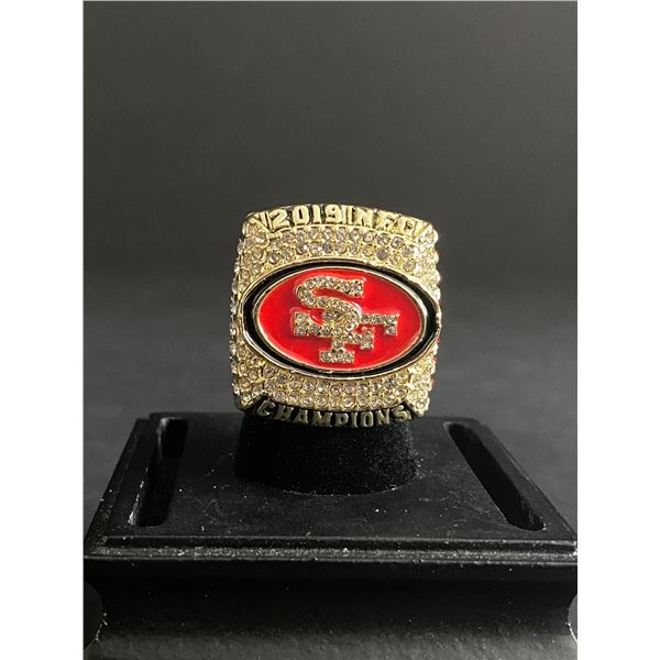 SAN FRANCISCO 49ERS N.F.L 2019 "GAROPPOLO" CHAMPIONSHIP REPLICA RING