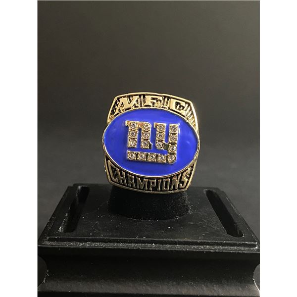 NEW YORK GIANTS N.F.L 2000 "MCDONALD" CHAMPIONSHIP REPLICA RING