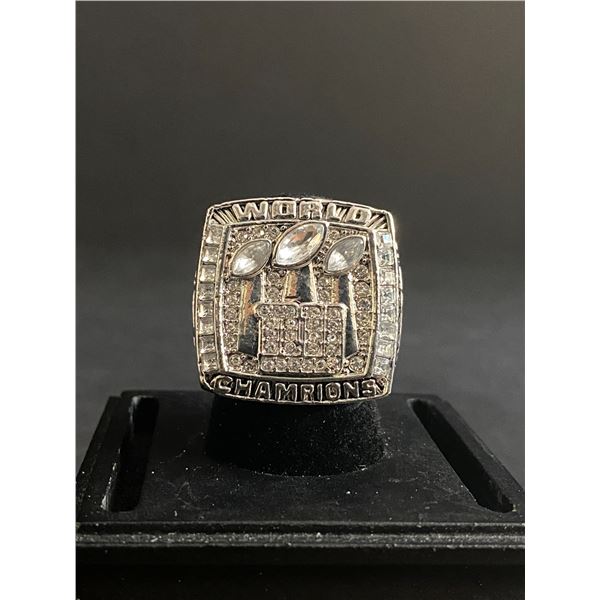 NEW YORK GIANTS N.F.L 2007 "MANNING" CHAMPIONSHIP REPLICA RING