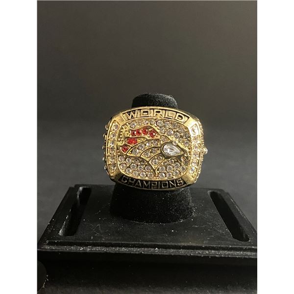 DENVER BRONCOS N.F.L 1997 "ELWAY" CHAMPIONSHIP REPLICA RING