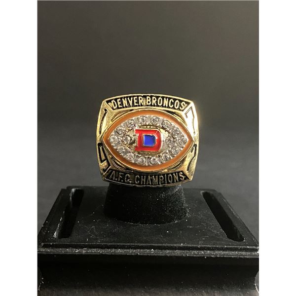 DENVER BRONCOS N.F.L 1972 "MORTON" CHAMPIONSHIP REPLICA RING