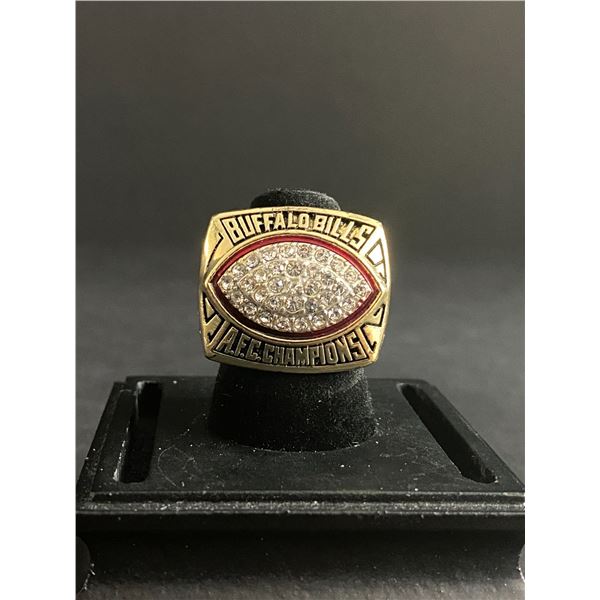BUFFALO BILLS N.F.L 1992 "KELLY" CHAMPIONSHIP REPLICA RING