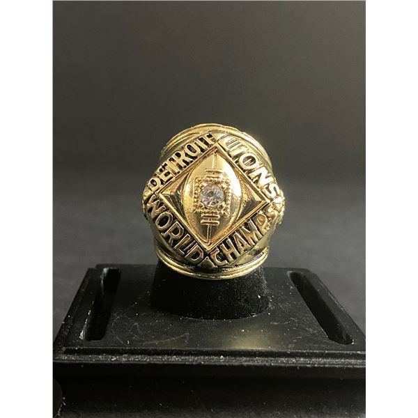 DETROIT LIONS N.F.L 1957 CHAMPIONSHIP REPLICA RING
