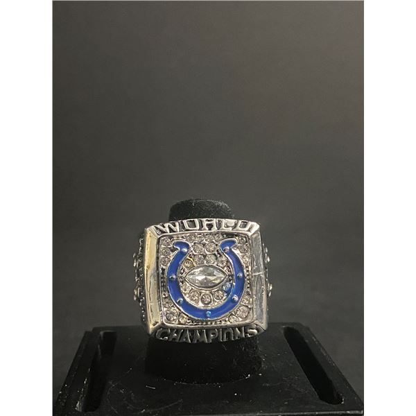 INDIANAPOLIS COLTS N.F.L 2006 "DAVIS" CHAMPIONSHIP REPLICA RING