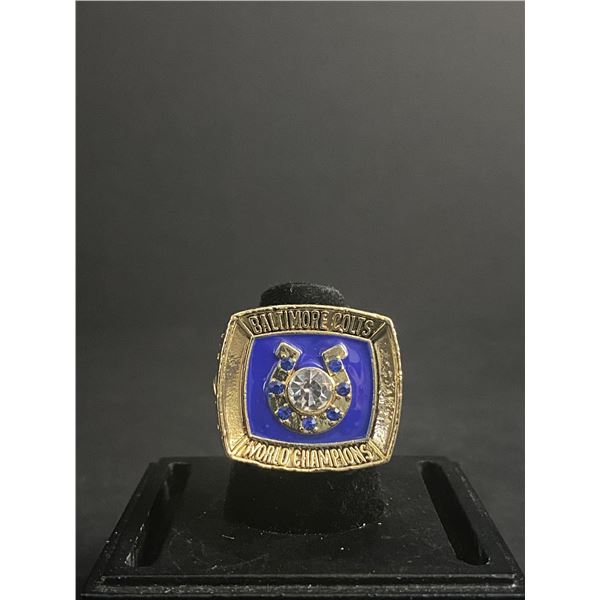 BALTIMORE COLTS N.F.L 1970 "UNITAS" CHAMPIONSHIP REPLICA RING