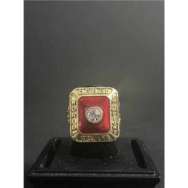 CLEVELAND BROWNS N.F.L 1955 CHAMPIONSHIP REPLICA RING