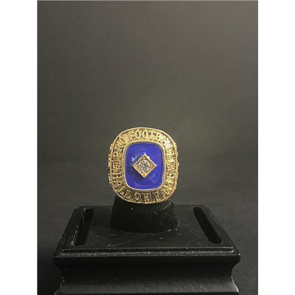 PRO FOOTBALL HALL OF FAME 2002 "KELLY" CHAMPIONSHIP REPLICA RING