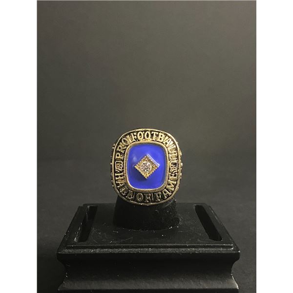 PRO FOOTBALL HALL OF FAME 2001 "BUONICONTI" CHAMPIONSHIP REPLICA RING