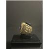 Image 3 : PRO FOOTBALL HALL OF FAME 1991 "JOHN HANNAH" CHAMPIONSHIP REPLICA RING