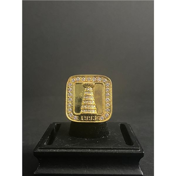 MONTREAL CANADIENS N.H.L 1993 "ROY" CHAMPIONSHIP REPLICA RING