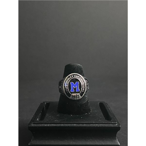 MONTREAL MAROONS N.H.L 1935 "CHAMPIONSHIP REPLICA RING