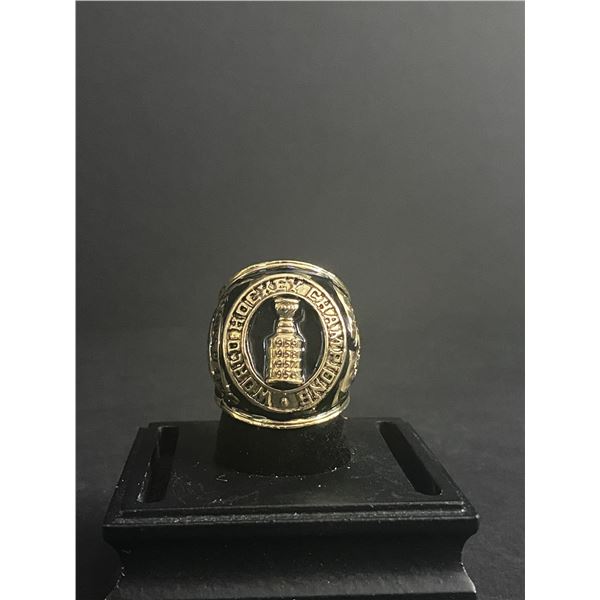 MONTREAL CANADIENS N.H.L 1959 "JACQUES PLANTE" CHAMPIONSHIP REPLICA RING