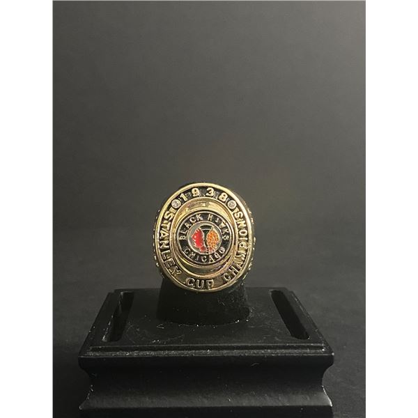 CHICAGO BLACKHAWKS N.H.L 1938 CHAMPIONSHIP REPLICA RING