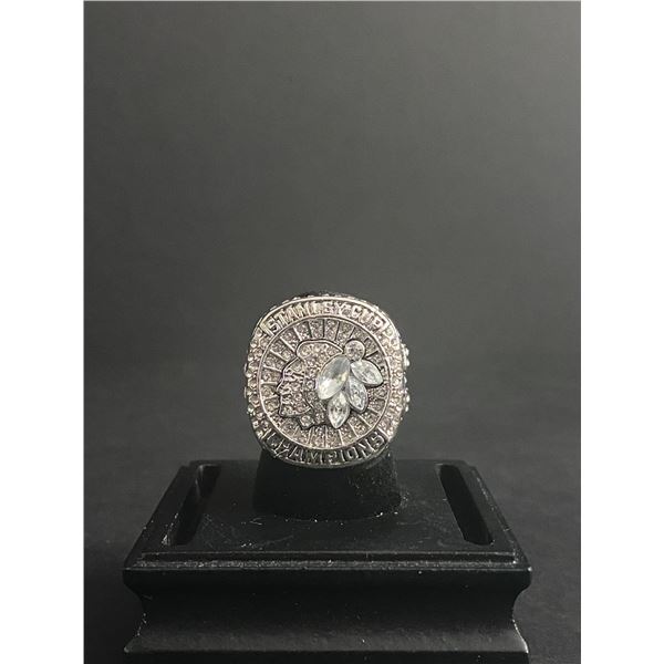 CHICAGO BLACKHAWKS N.H.L 2015 "TOEWS" CHAMPIONSHIP REPLICA RING