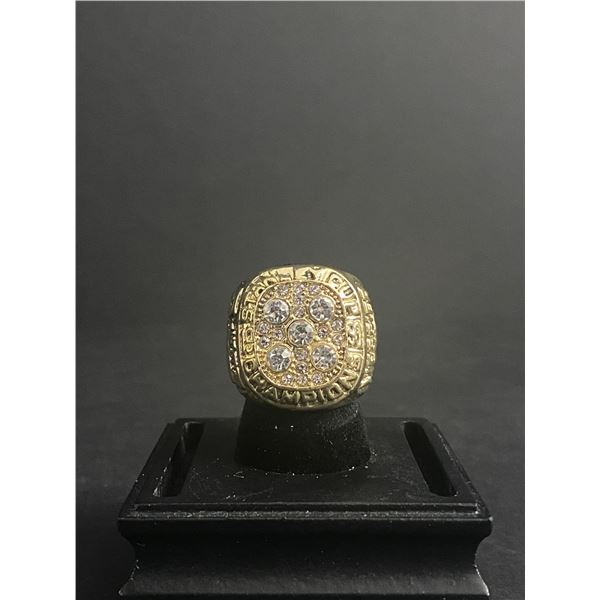 EDMONTON OILERS N.H.L 1990 "MESSIER" CHAMPIONSHIP REPLICA RING