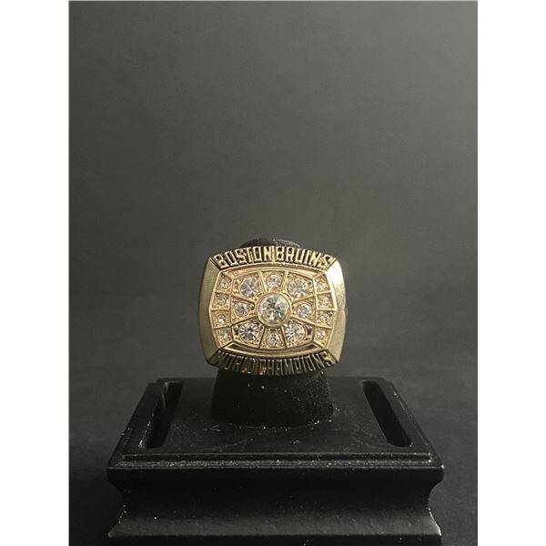 BOSTON BRUINS N.H.L 1972 "B.ORR" CHAMPIONSHIP REPLICA RING
