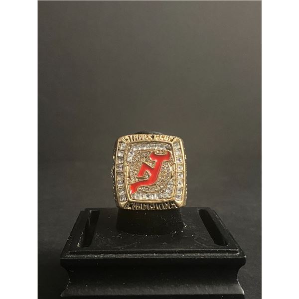 NEW JERSEY DEVILS N.H.L 2003 "FRIESEN" CHAMPIONSHIP REPLICA RING