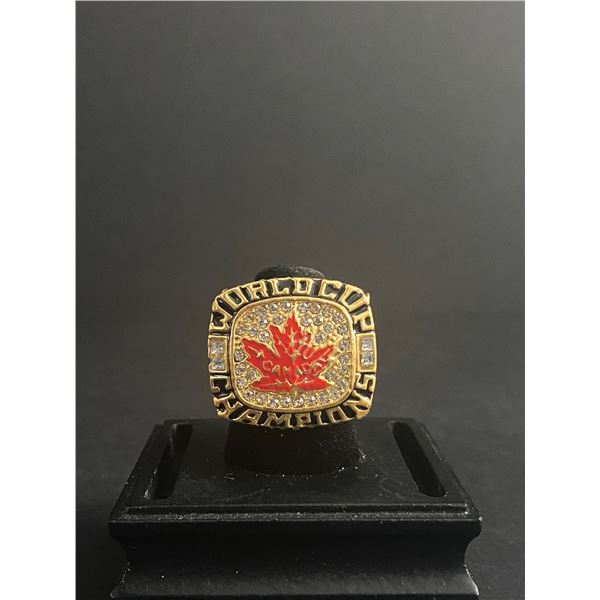 WORLD CUP ICE HOCKEY 2004 "GAGNE" CHAMPIONSHIP REPLICA RING