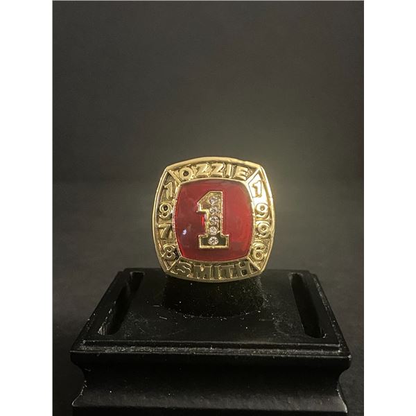 OZZIE SMITH HALL OF FAME 1978-1996 "15X ALL STAR" CHAMPIONSHIP REPLICA RING
