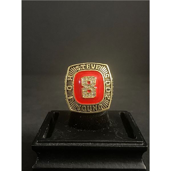 STEVE YOUNG #8 HALL OF FAME 2005 CHAMPIONSHIP REPLICA RING
