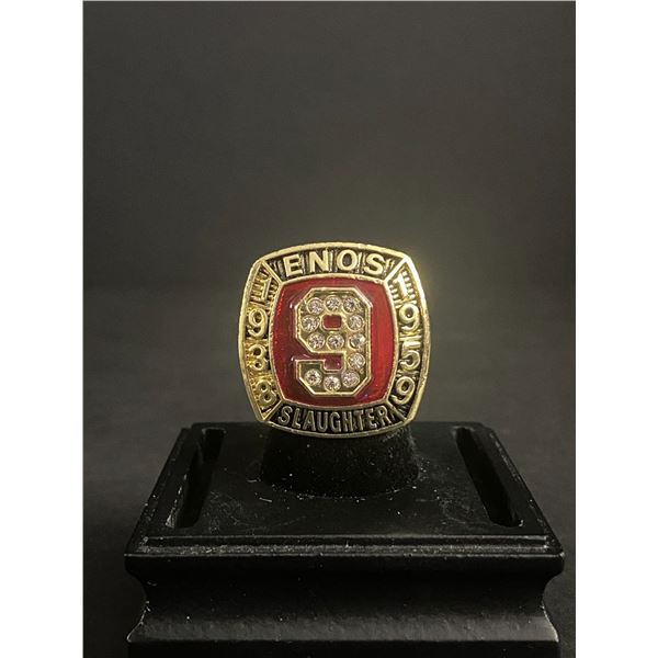 ENOS SLAUGHTER #9 HALL OF FAME 1938-1959 "COUNTRY MAD DASH" CHAMPIONSHIP REPLICA RING