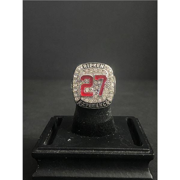 RIPKEN EXPERIENCE #27 HALL OF FAME "DREAM" CHAMPIONSHIP REPLICA RING