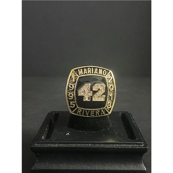 MARIANO RIVERA #42 HALL OF FAME 1995-2013 "SANDMAN" CHAMPIONSHIP REPLICA RING