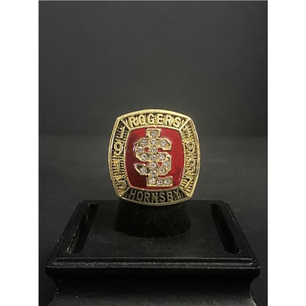 ROGERS HORNSBY HALL OF FAME 1915-1937 "THE RAJAH" CHAMPIONSHIP REPLICA RING