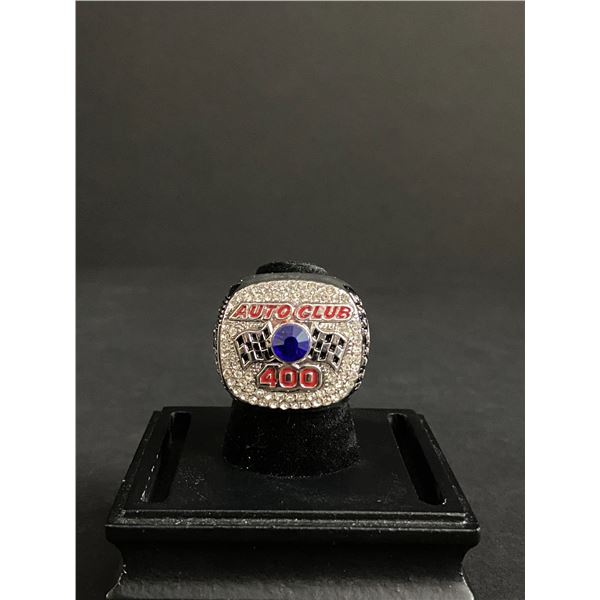 AUTO CLUB 400  "NASCAR" CHAMPIONSHIP REPLICA RING