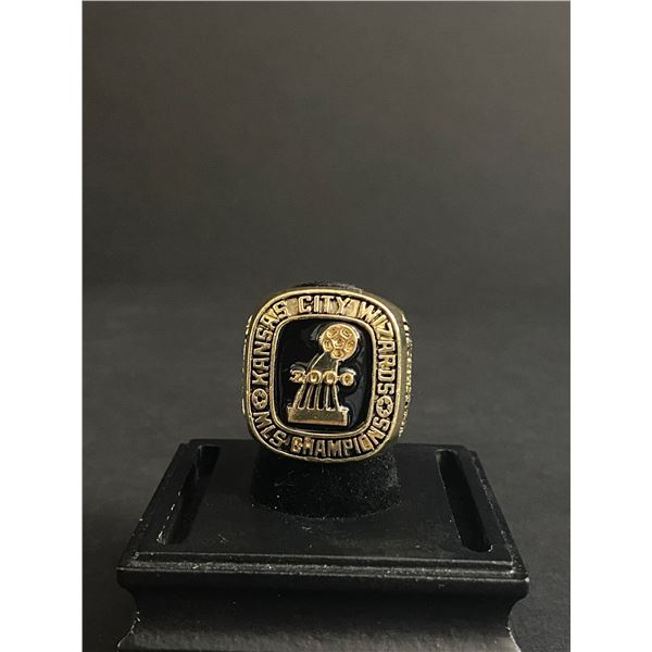 KANSAS CITY WIZARDS M.L.S CUP 2000 "MEOLA" CHAMPIONSHIP REPLICA RING