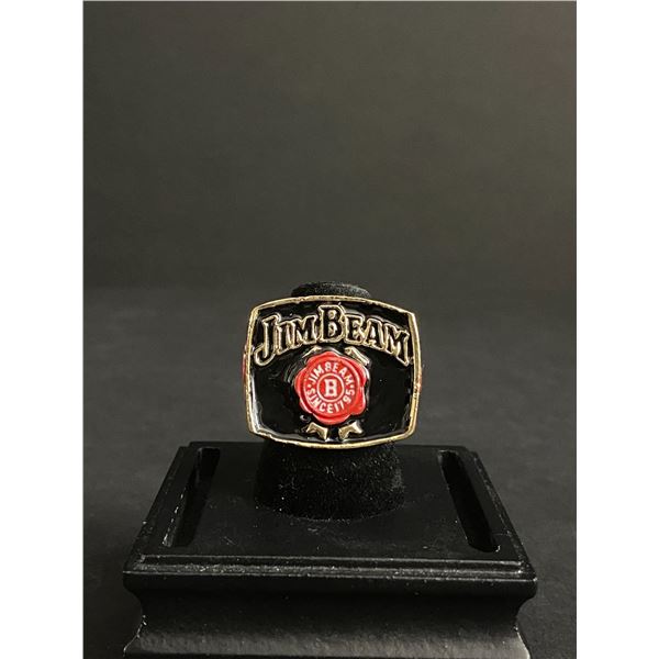 JIM BEAM SPECIAL COLLECTORS "JIM BEAM" CHAMPIONSHIP REPLICA RING