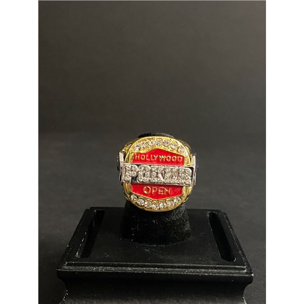 HOLLYWOOD POKER OPEN  "ALL IN" CHAMPIONSHIP REPLICA RING