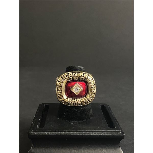 AMERICAN BOWLING 300 GAME CHAMPIONSHIP REPLICA RING