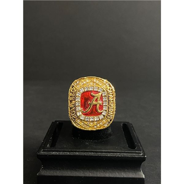 ALABAMA CRIMSON TIDE 2016 "HURTS" NATIONAL CHAMPIONSHIP REPLICA RING