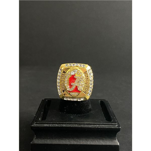 ALABAMA CRIMSON TIDE 2011 "SABAN" NATIONAL CHAMPIONSHIP REPLICA RING