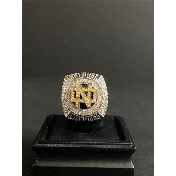 NOTRE DAME NATIONAL CHAMPIONS 2016 "ST.CLAIR" NATIONAL CHAMPIONSHIP REPLICA RING