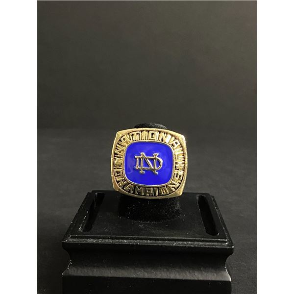 NOTRE DAME FIGHTING IRISH NATIONAL CHAMPIONS 1966 "PARSEGHIAN" NATIONAL CHAMPIONSHIP REPLICA RING